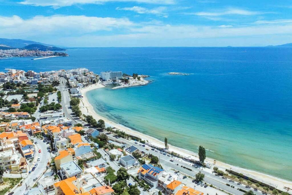 Seaside Apartment In Kalamitsa Area Kavála Ngoại thất bức ảnh